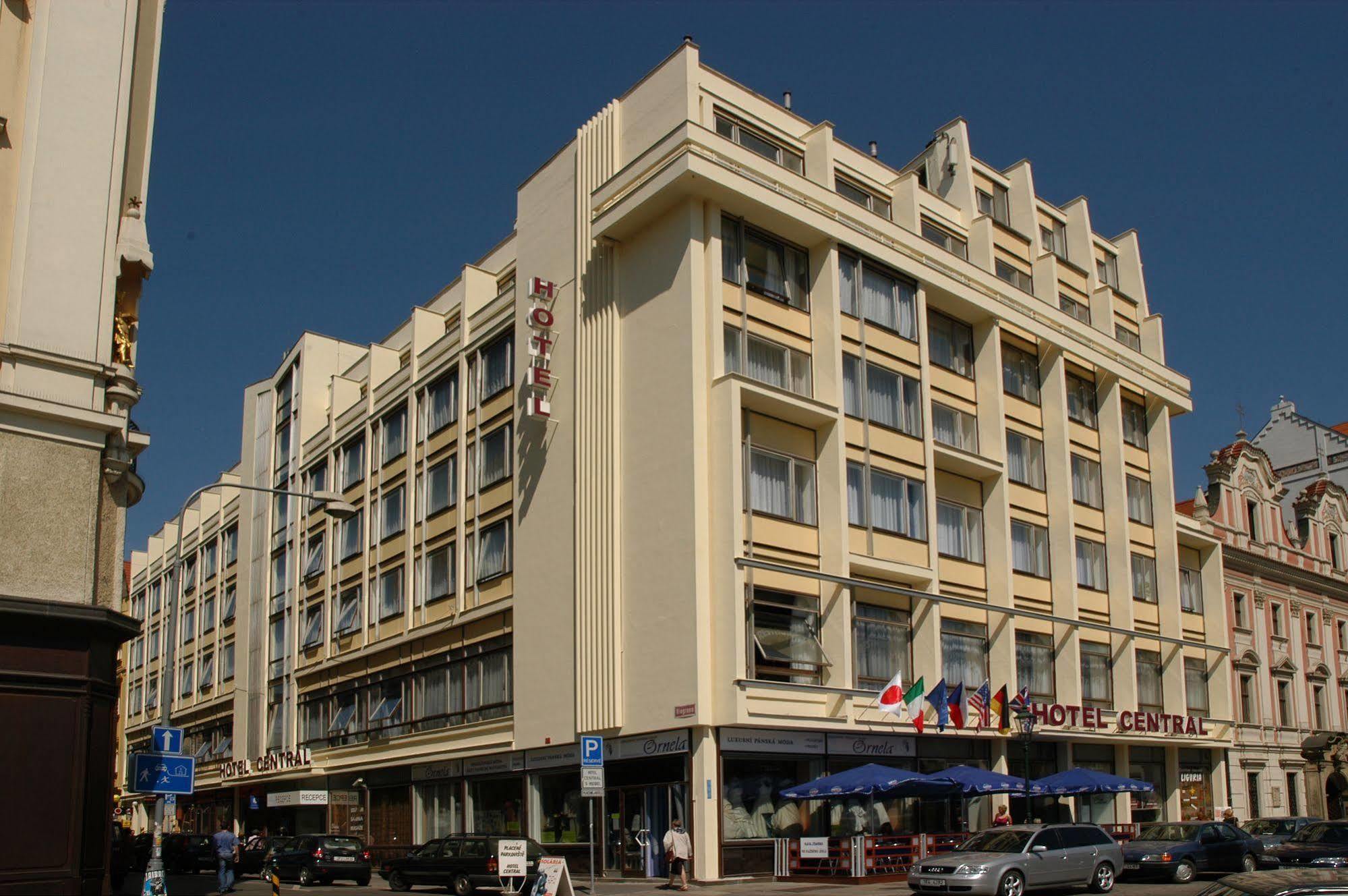 Hotel Central Plzeň Eksteriør billede